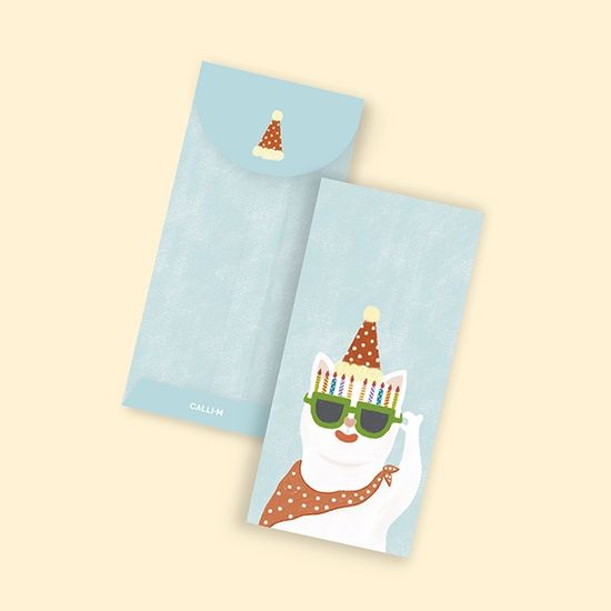 E2306YA - CAT 용돈봉투 캐릭터봉투 고양이봉투