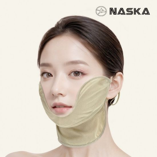 국산 자외선차단마스크 나스카 3단 볼 마스크
