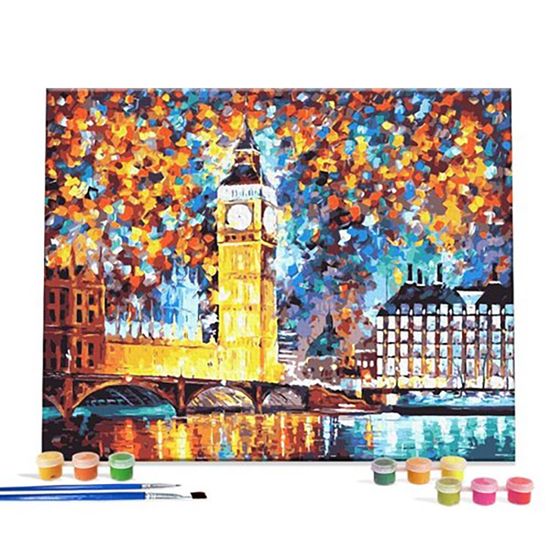 DIY 명화 그림그리기 세트 런던빅벤 40x50