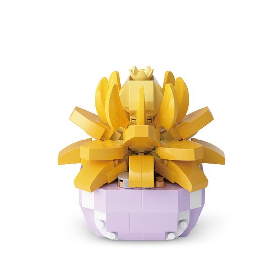 YKO 식물 꽃 노란달리아 311피스 P1250 블록 나노블럭