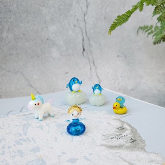 유리 미니어쳐 눈의 여왕