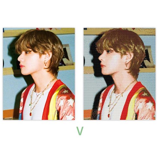 BTS 방탄소년단 DIY 큐빅 보석십자수 40x50 V4 7종
