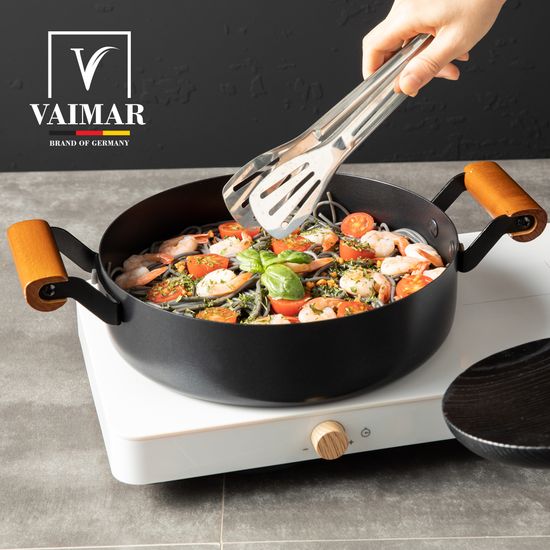 [바이마르] 블랙빈 IH 스텐 냄비 편수/양수/전골