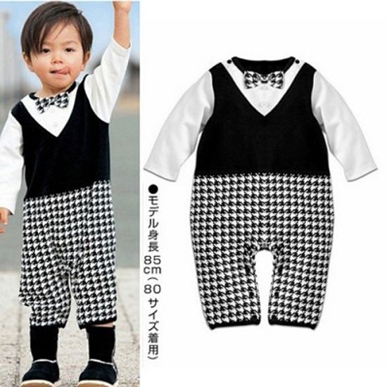일본 리본 턱시도 정장st 우주복 201029 (80-100)