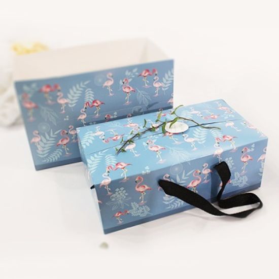 아이씨엘 박스 백-Flamingo(blue)