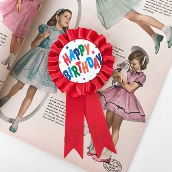 Birthday Ribbon 벌스데이리본(레드)