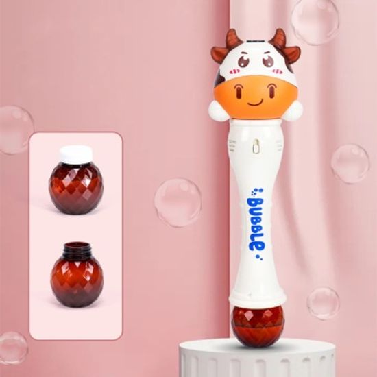 캐릭터 버블 봉 스틱 LED 뮤직 마법봉 자동 비눗방울