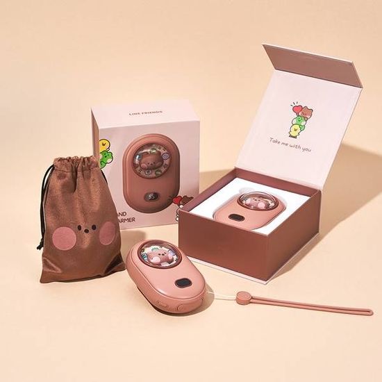 단미 라인프렌즈 미니니 USB 충전 손난로 보조배터리
