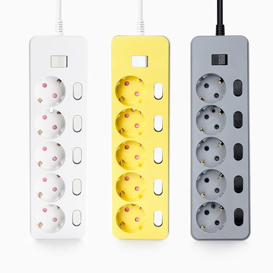 더좋은 멀티탭 개별 절전 과부하차단 5구 3M