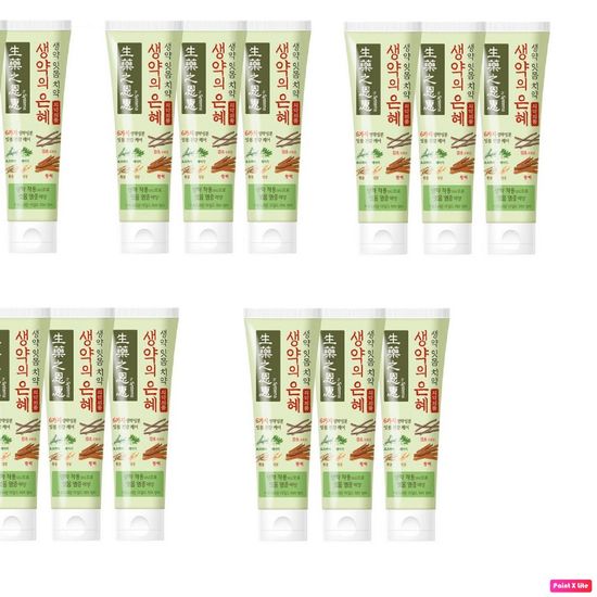 생약의 은혜 치약 90g (3입) 5묶음(WD44714)