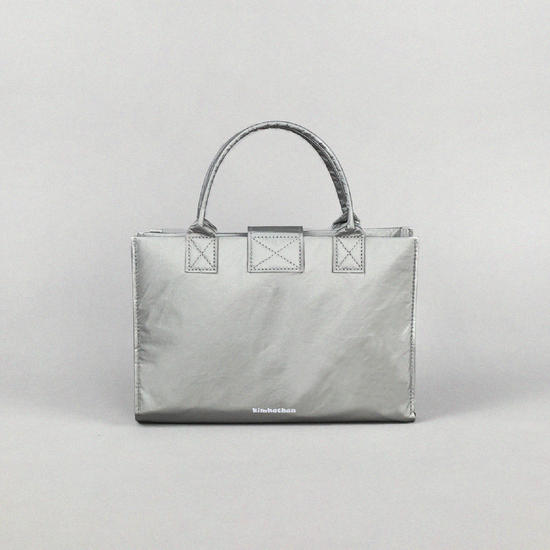 북 메이트 북 커버백_실버 L (민음사 세계문학전집)