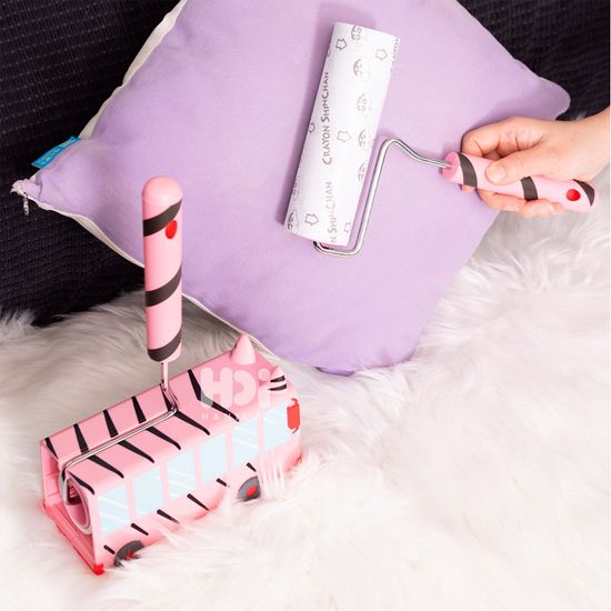 짱구 유치원버스 돌돌이 테이프클리너 롤클리너