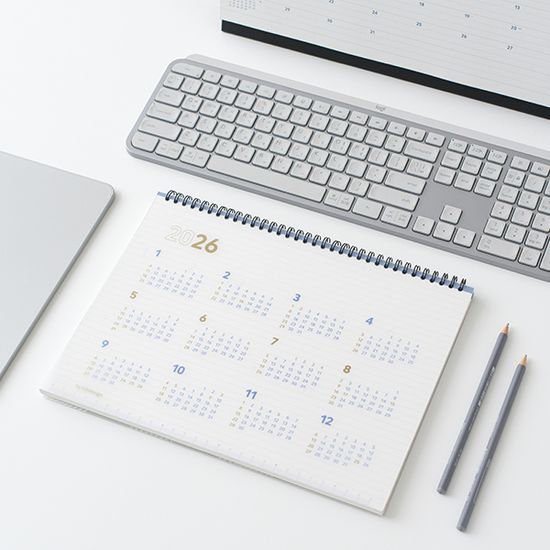 세컨 플래너 A4 와이드 월간 2026년