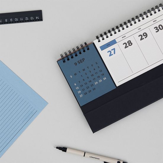 2026 라이프앤피시스 메모 위클리 탁상 달력 (가로형)