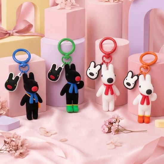 가스파드와 리사 피규어키링 (옵션 4종)