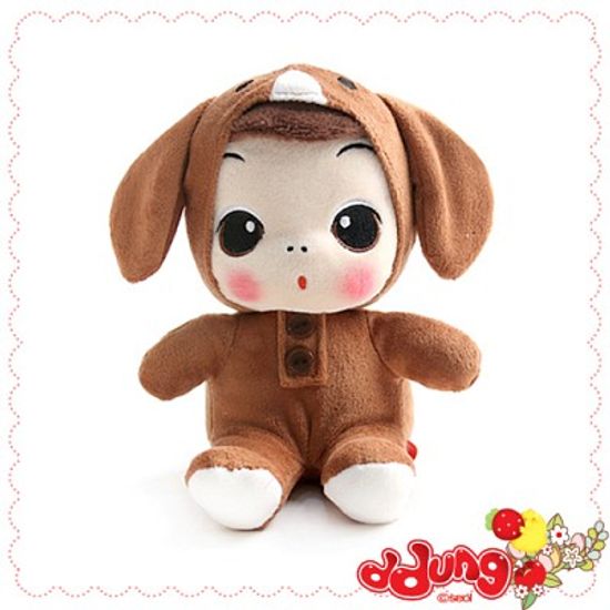 뚱(ddung) 동물 봉제인형-강아지(18cm)