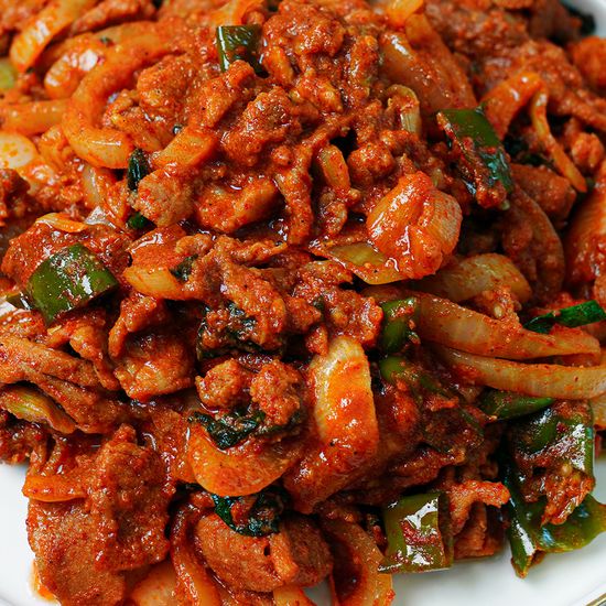 매콤달콤 맛있는 한돈 고추장불고기 300g x5팩