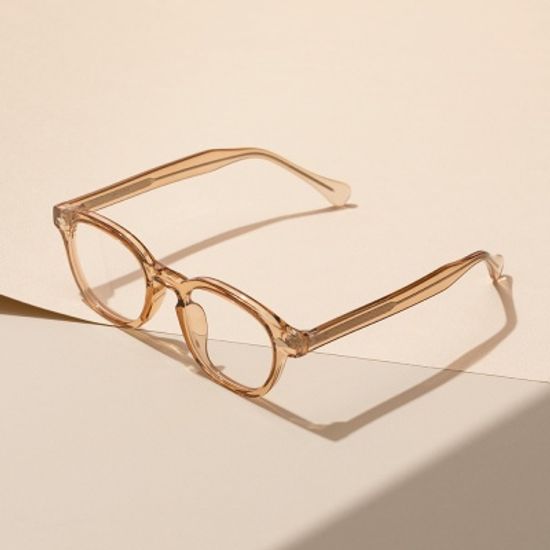 RECLOW TR B082 CRYSTAL BROWN GLASS 안경