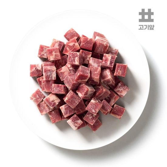 [고기앞] 호주산 숙성 양고기 어깨살큐브 양꼬치 500g