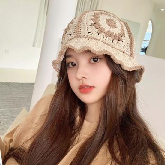 예이즐 니트짜임 패션 벙거지 버킷햇