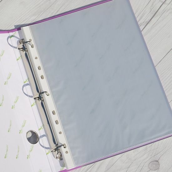 0.5T 보급형 A4 클리어화일 리필속지 10팩(200매)