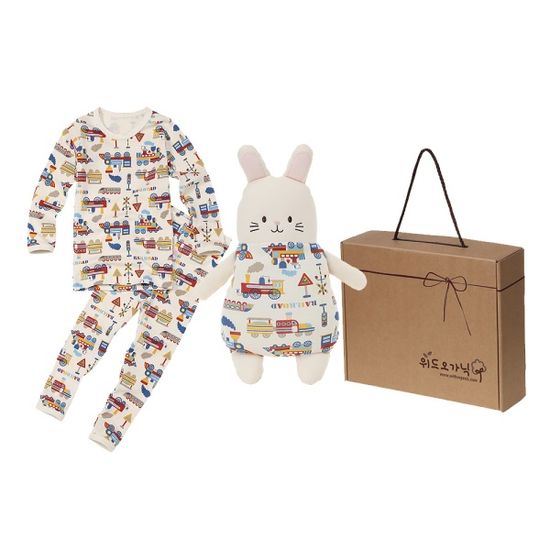 [위드오가닉] 버디파자마 기차나라