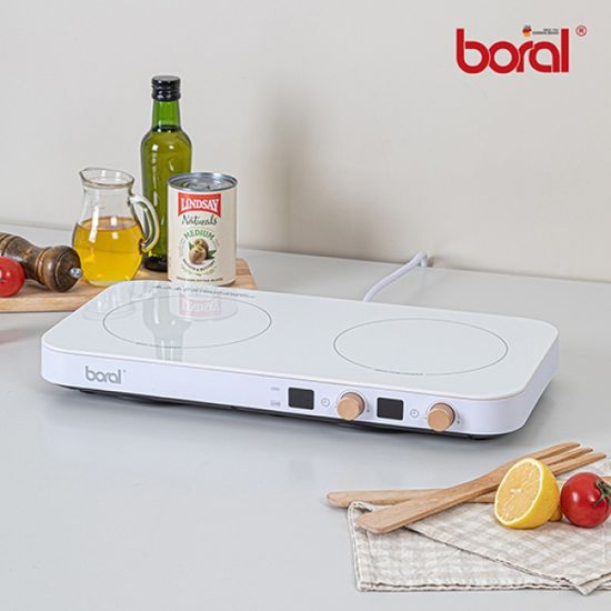 보랄 2구 와이드 인덕션 전기렌지 BR-118TWD