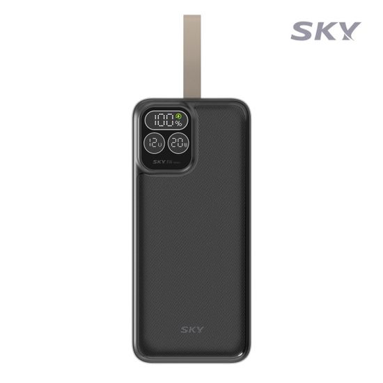 스카이 필 20W LCD 대용량 보조배터리 30000mAh PD30