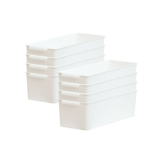 리빙 그립 바스켓 S 8P 손잡이 정리함