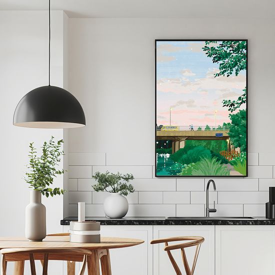 학운교, 이이오 작가 그림