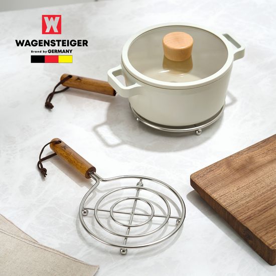 [바겐슈타이거] 우든 핸들 냄비받침대