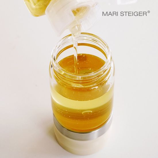 프로피 꿀&시럽 디스펜서 260ml 꿀통 유리 보관용기