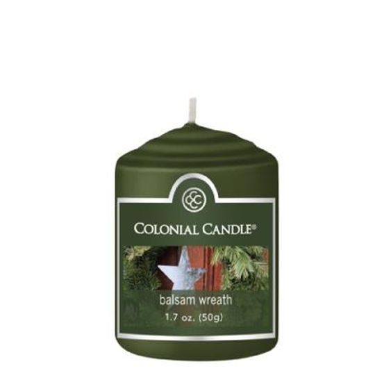 COLONIAL CANDLE 1963 보티브 캔들 1.7oz 발삼화환