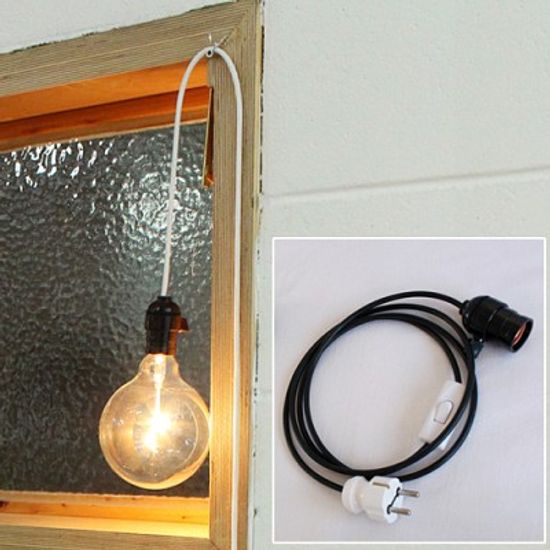 레트로80 스위치코드 2m,3m,4m,5m (화이트,블랙)