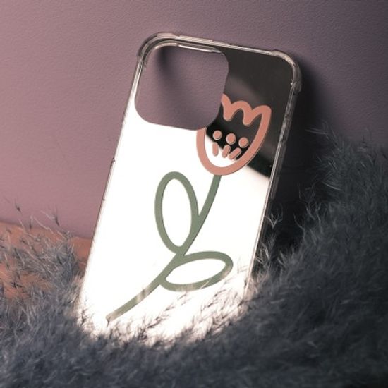 코우코우 아이폰13시리즈 글로시 플라워 패턴 케이스