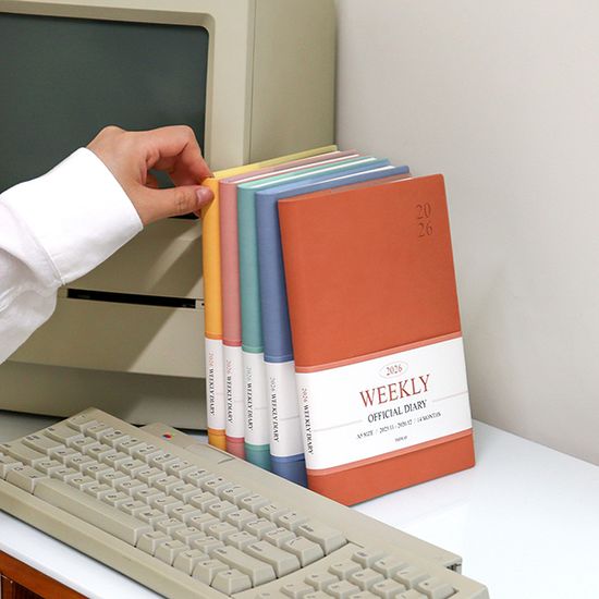 2026 오피셜 A5 위클리 다이어리