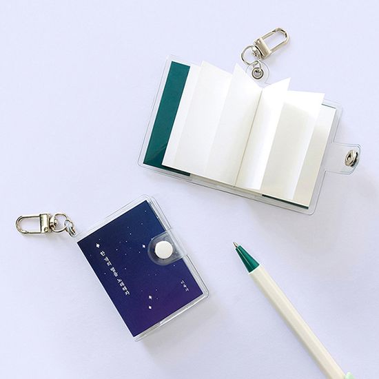 미니 노트 키링