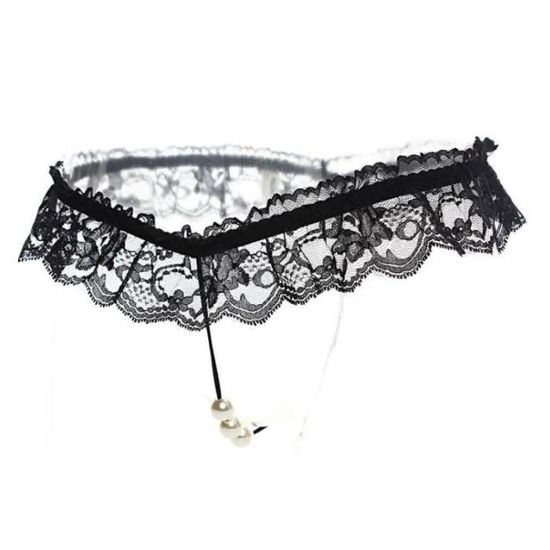 구슬 진주 팬티 티팬티 밑트임 섹시 남친 이벤트 속옷