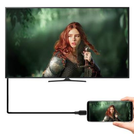 엑토 링크 타입C 스마트폰 미러링 케이블 HDMI-02