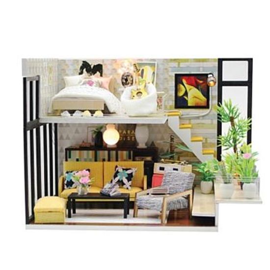 DIY 미니어처 하우스 만들기 키트 로라의 휴일 MTD-16