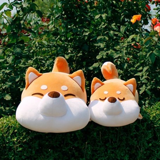 [모찌타운] 시바 강아지 바디필로우 대형모찌인형 L