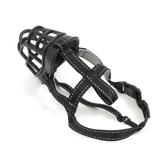 펫티켓 강아지 입마개(3호) (블랙)