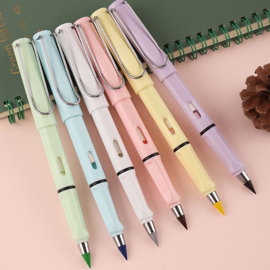 [한정판매] 깎지않는 무한 색연필 12색 세트 