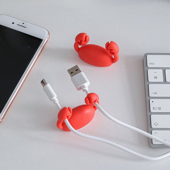 꽃게 케이블 전선정리 홀더