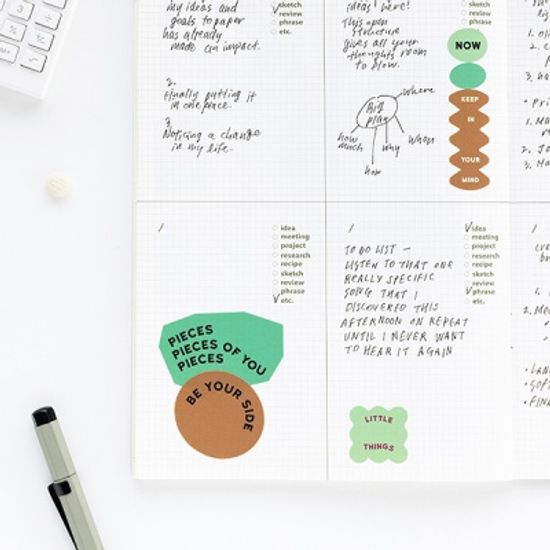 라이프앤피시스 스티커컬렉션 - 조각