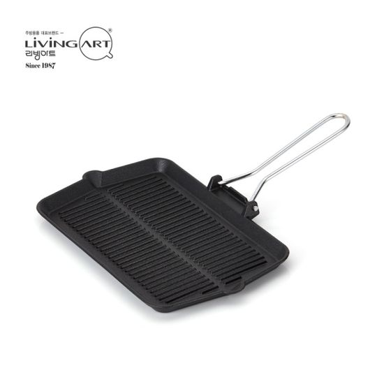 [리빙아트] 라폰테 무쇠 구이팬 35cm