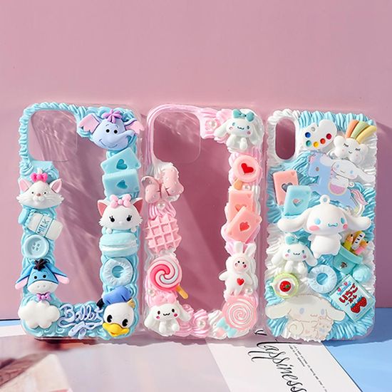 갤럭시 s24 s23 s22 DIY 생크림 데코덴 케이스 꾸미기