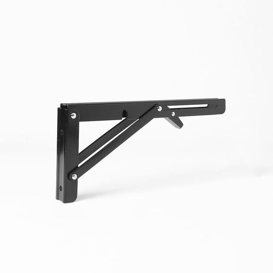 접이식 25cm 벽고정 선반받침대 검정 선반대(WE5C1FF)
