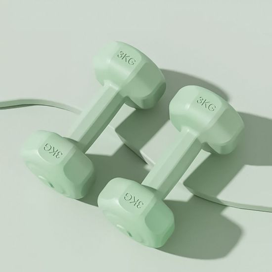 컬러 아령 덤벨 3kg 손목 힘운동(WFHRQRI)