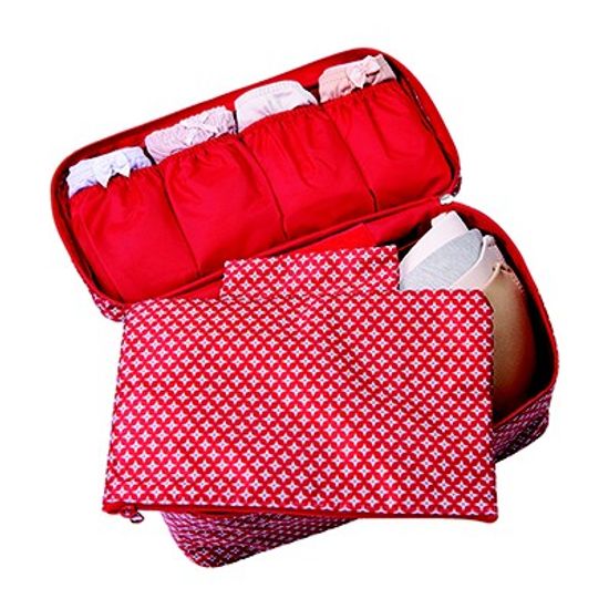 PATTERN UNDERWEAR POUCH 여행용 속옷 파우치